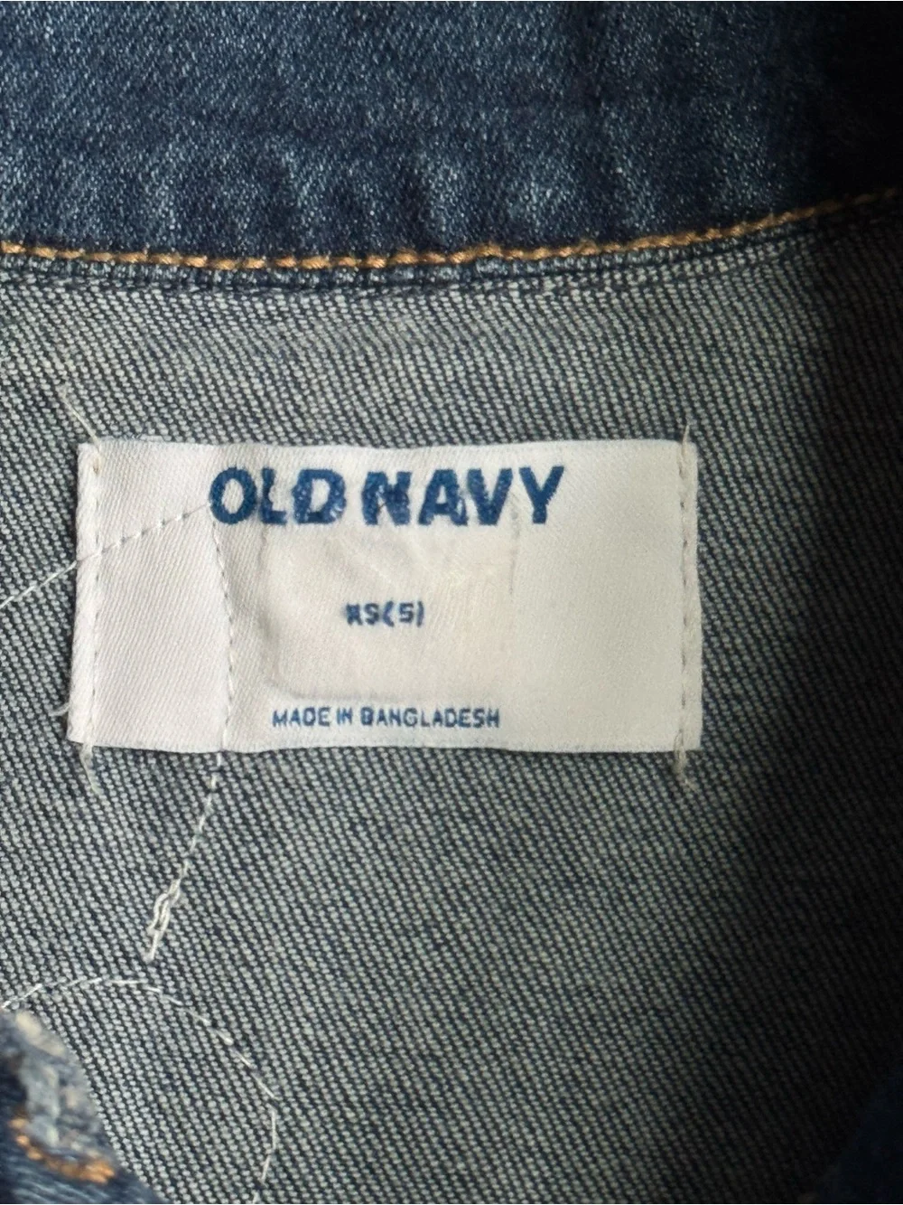 Old Navy Girls Blue Denim Jean Jacket